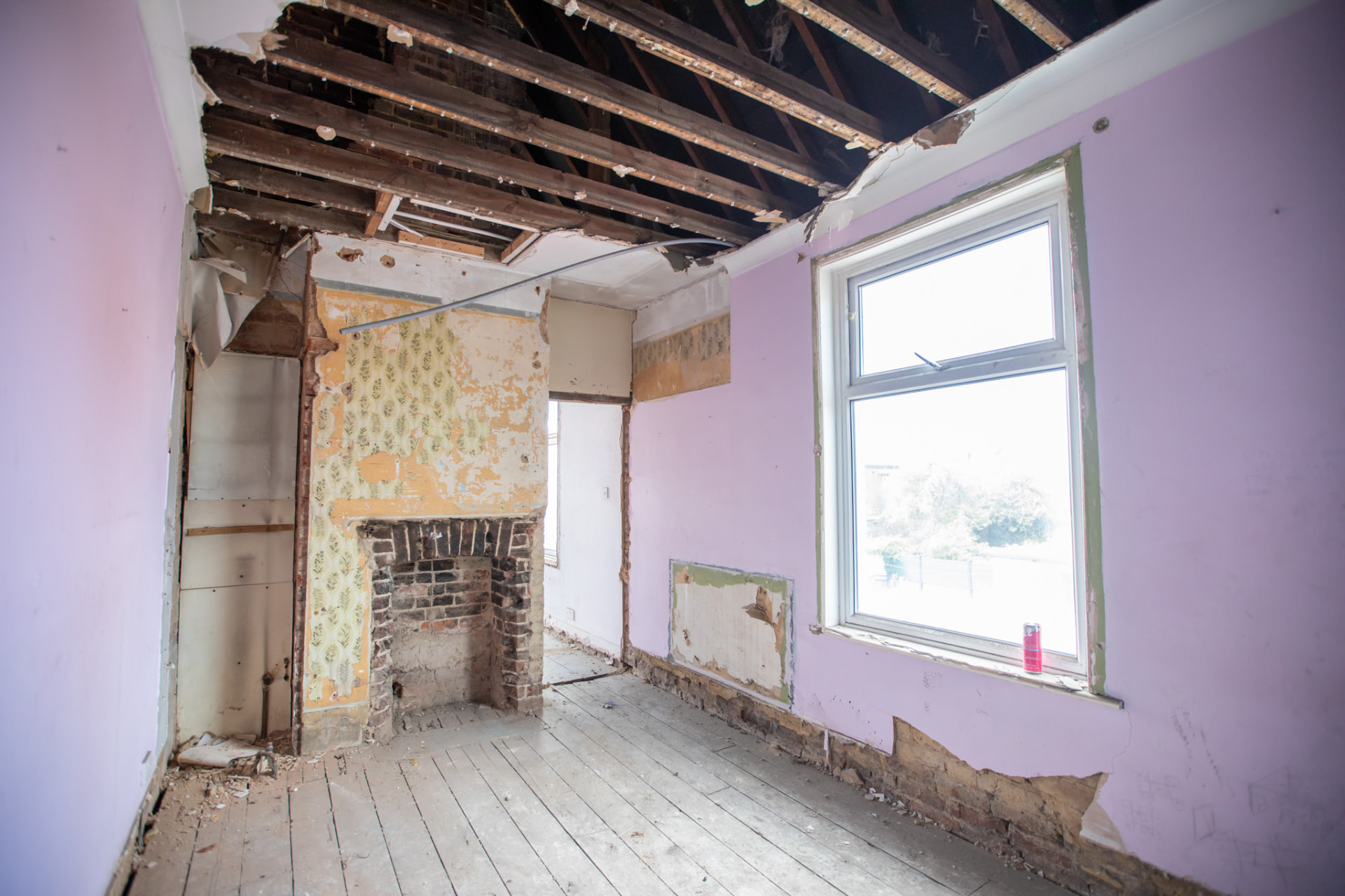Laburnham Grove — plans reviewed on site during strip-out